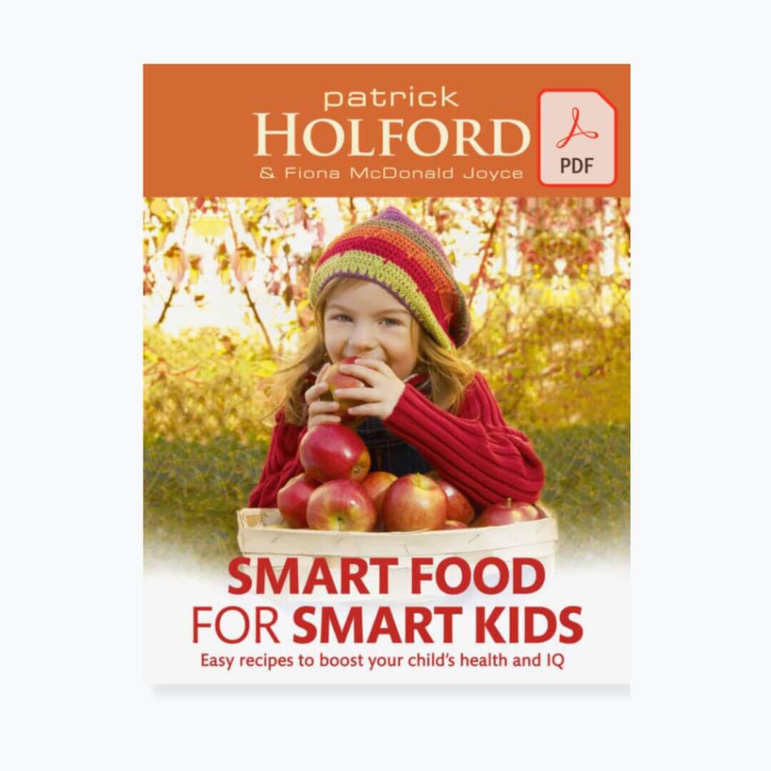 Smart food for smart kids book cover