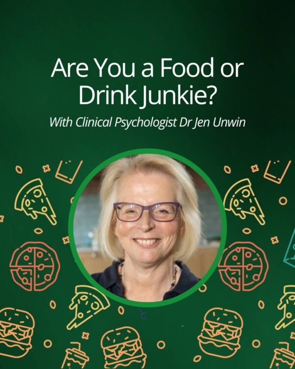 Food or drink addiction? Discover how to beat cravings and food addiction in Dr Jen Unwin’s live webinar, 24 Sept.