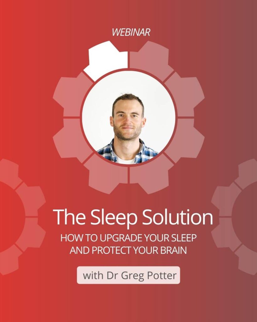 the sleep solution webinar