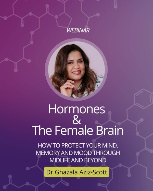 Hormones & The Female Brain event banner