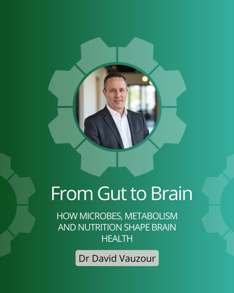from gut to brain health webinar banner