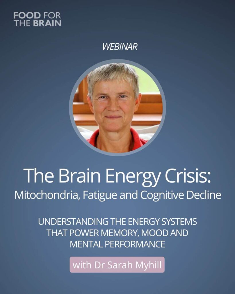 brain energy crisis webinar